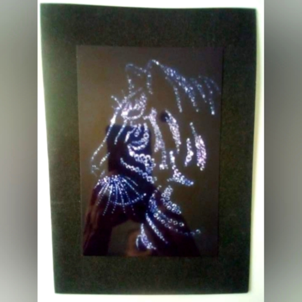 Purple Diamond Tiger drawing
